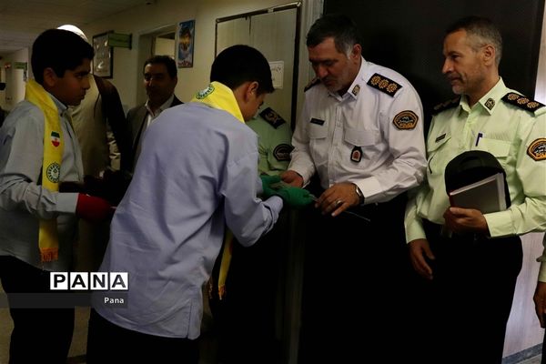 دیدار مدیرکل آموزش و پرورش آذربایجان شرقی با فرمانده نیروی انتظامی آذربایجان شرقی