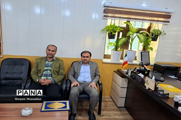 دیدار مدیر آموزش و پرورش شهرستان عسلویه با فرمانده نیروی انتظامی شهرستان