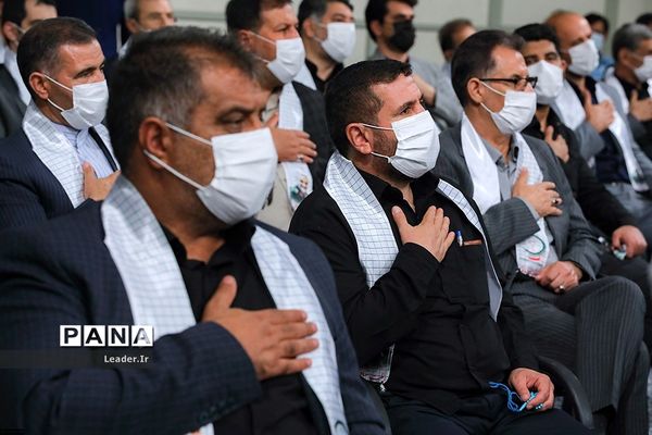 دیدار دست‌اندرکاران دومین کنگره شهدای ورزشکار با رهبر معظم انقلاب