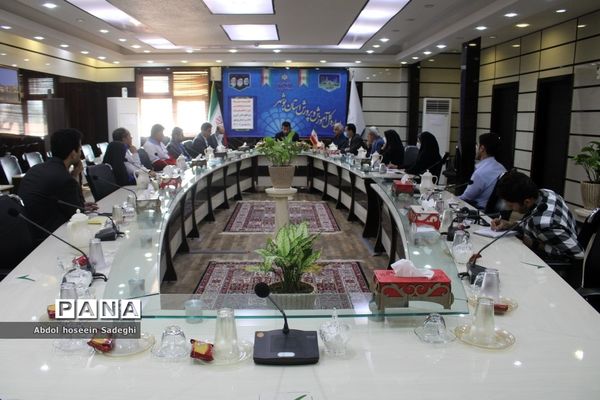 جلسه ستاد انتخابات شوراهای دانش‌آموزی مدارس استان بوشهر