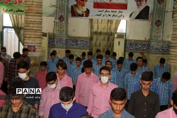 طرح نور چشم، نماز جماعت دانش‌آموزی در شهرستان بهبهان