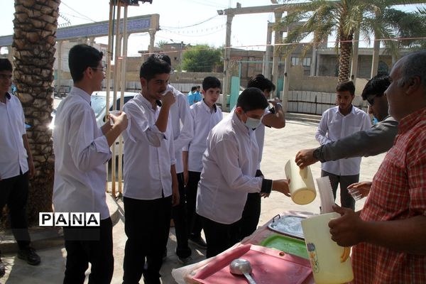 طرح نور چشم، نماز جماعت دانش‌آموزی در شهرستان بهبهان