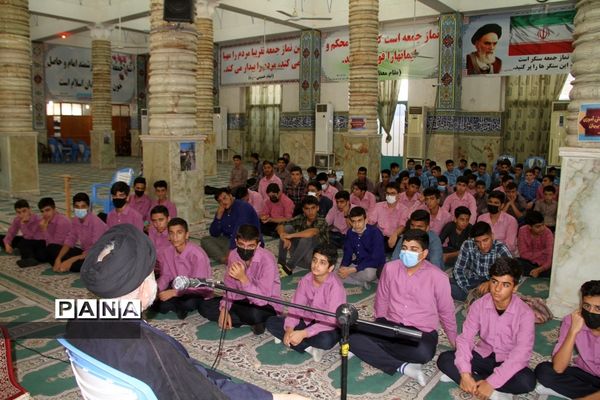 طرح نور چشم، نماز جماعت دانش‌آموزی در شهرستان بهبهان