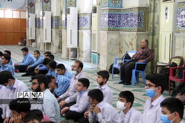 طرح نور چشم، نماز جماعت دانش‌آموزی در شهرستان بهبهان