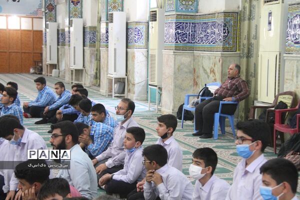 طرح نور چشم، نماز جماعت دانش‌آموزی در شهرستان بهبهان