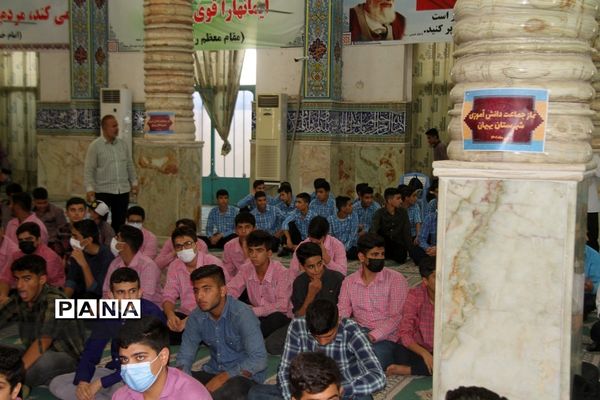 طرح نور چشم، نماز جماعت دانش‌آموزی در شهرستان بهبهان