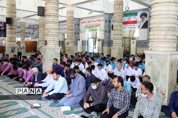 طرح نور چشم، نماز جماعت دانش‌آموزی در شهرستان بهبهان
