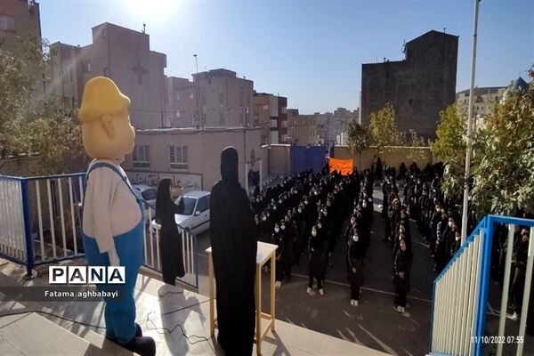 برگزاری طرح آموزش ایمنی مصرف‌کنندگان گاز طبیعی در دبیرستان مرضیه