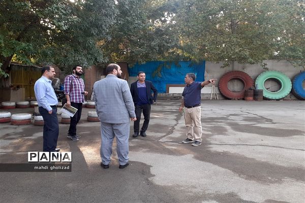 بازدید معاون پرورشی آموزش و پرورش منطقه 16 از کانون فرهنگی تربیتی بعثت