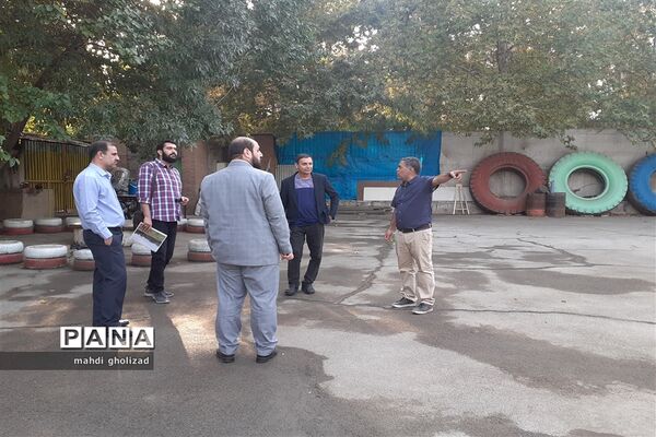 بازدید معاون پرورشی آموزش و پرورش منطقه 16 از کانون فرهنگی تربیتی بعثت
