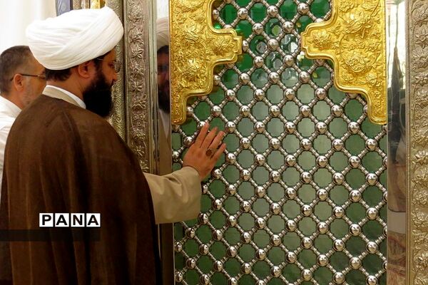 برگزاری مراسم «نماز نور چشم من» در امامزاده حضرتین شهرستان قدس