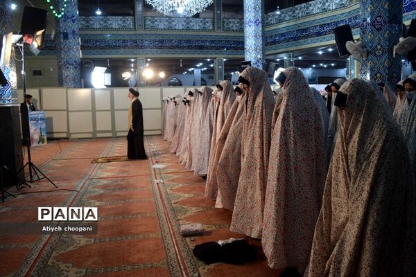 برگزاری طرح نور چشم همزمان با سراسر کشور در مسجد علی بن الحسین
