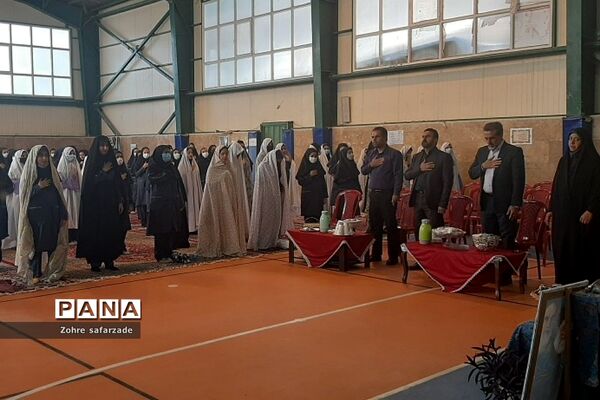 برگزاری مراسم طرح «نور چشم» در دبیرستان تربیت رودهن