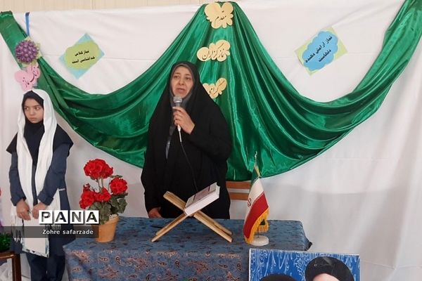 برگزاری مراسم طرح «نور چشم» در دبیرستان تربیت رودهن