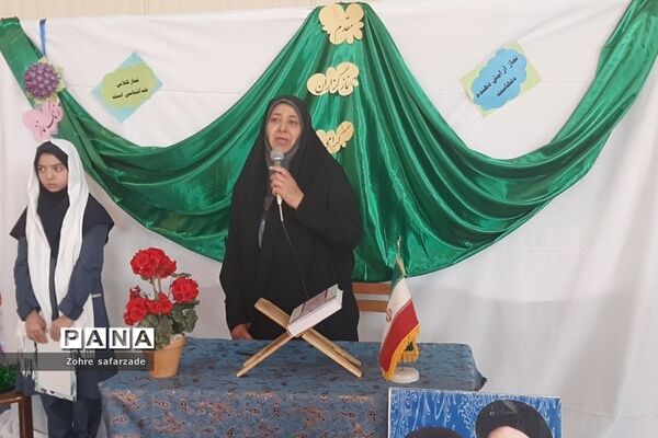 برگزاری مراسم طرح «نور چشم» در دبیرستان تربیت رودهن