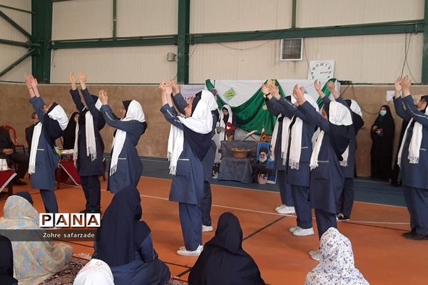 برگزاری مراسم طرح «نور چشم» در دبیرستان تربیت رودهن