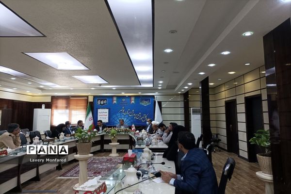 جلسه کار گروه جهاد تبیین آموزش و پرورش استان بوشهر