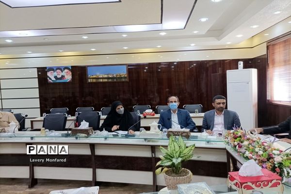 جلسه کار گروه جهاد تبیین آموزش و پرورش استان بوشهر