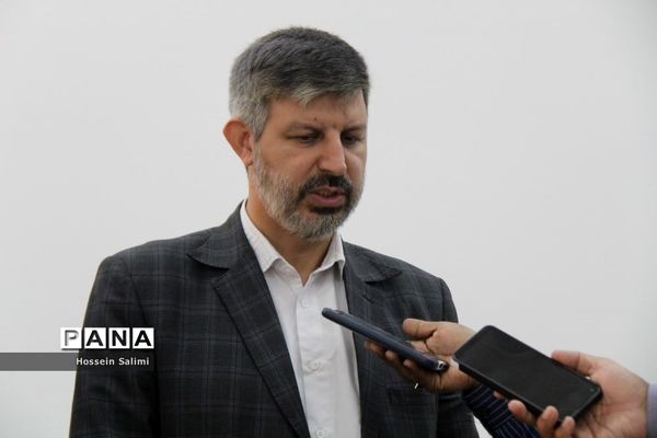 مراسم استقبال از وزیر آموزش و پرورش در فرودگاه بین‌المللی بندرعباس