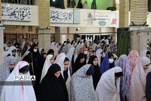 اجرای طرح نور چشم و نواختن زنگ نماز در کرمانشاه