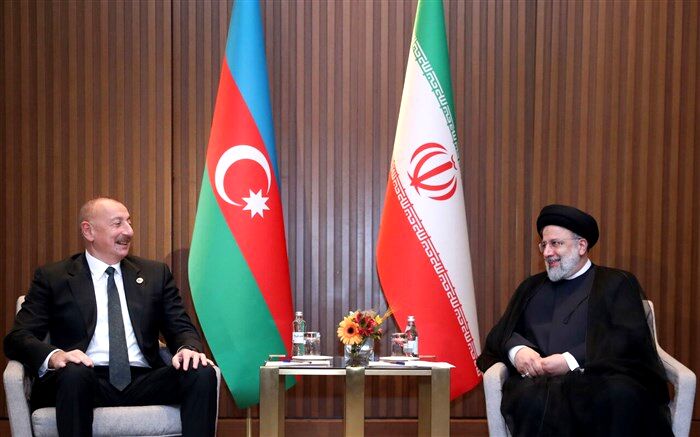 آیت‌الله رئیسی و الهام علی‌اف دیدار کردند