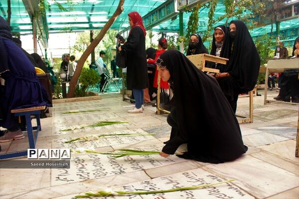 جشنواره خوشنویسی دانش‌آموزی «نسیم مهر» در قم-1