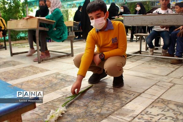 جشنواره خوشنویسی دانش‌آموزی «نسیم مهر» در قم-1