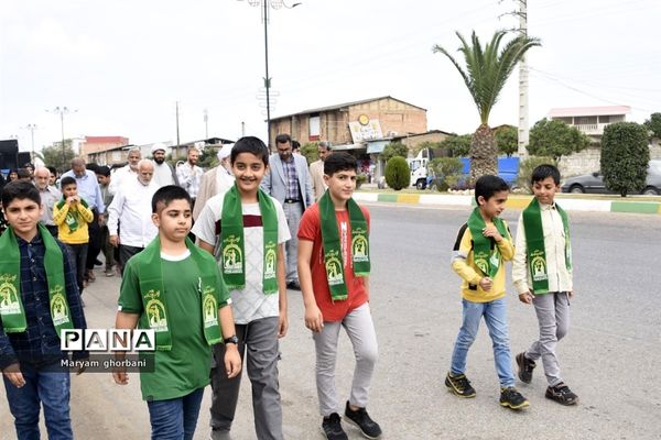 همایش پیاده‌روی به مناسبت هفته وحدت در بهنمیر