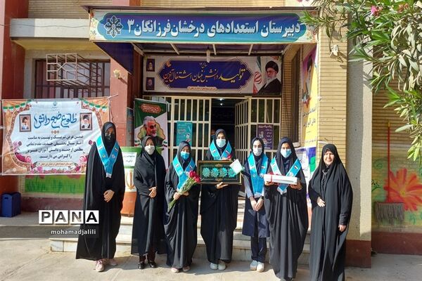 تقدیر از حافظان امنیت کلانتری ۱۳ آزادگان اهواز