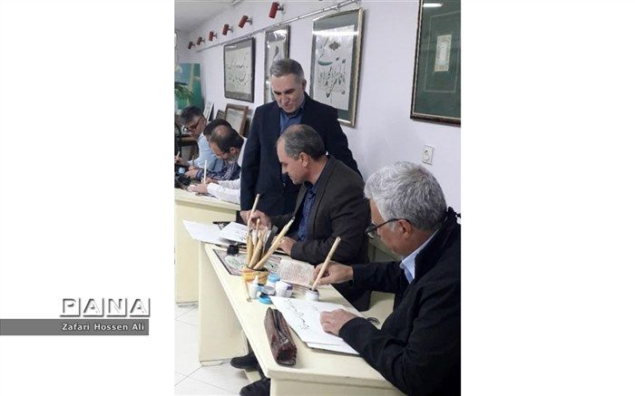 برگزاری آیین بزرگداشت هفته ملی خوشنویسی در شیروان