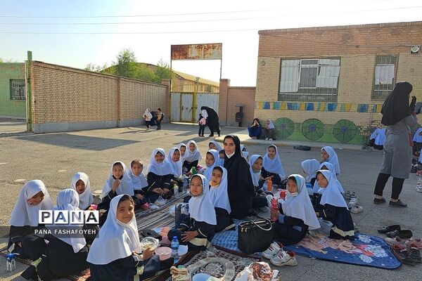 طرح صبحانه سالم در دبستان میعاد فشافویه