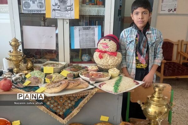 برگزاری جشنواره غذاهای سالم و سنتی در دبستان امام حسن مجتبی(ع) رودهن