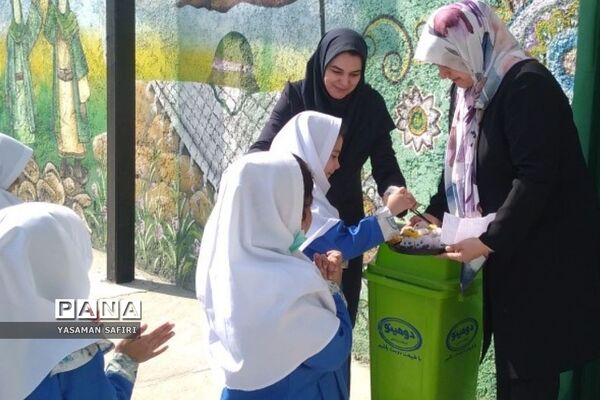 برگزاری جشنواره غذا در دبستان شهید‌کمانی فشافویه