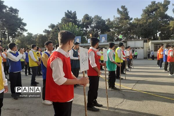 افتتاحیه المپیاد ورزشی دبیرستان سروش شاهد