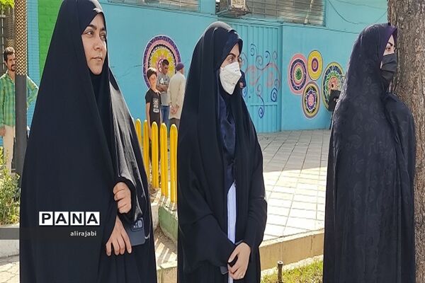 گردهمایی پرشور بانوان فاطمی با حضور دانش‌آموزان دختر منطقه کهریزک