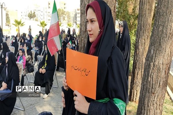 گردهمایی پرشور بانوان فاطمی با حضور دانش‌آموزان دختر منطقه کهریزک