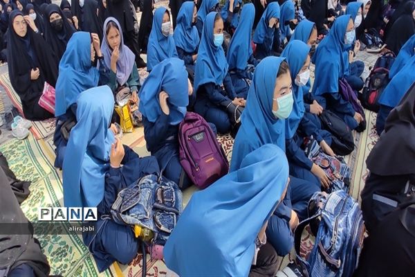 گردهمایی پرشور بانوان فاطمی با حضور دانش‌آموزان دختر منطقه کهریزک