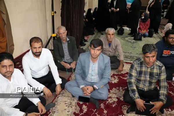 نشست مردمی مدیرکل آموزش و پرورش فارس با مردم شهرک سعدی شیراز