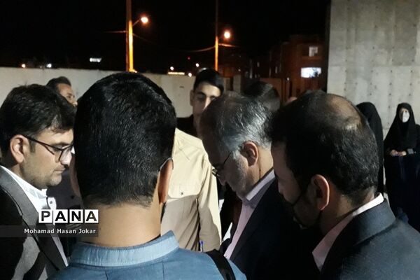 نشست مردمی مدیرکل آموزش و پرورش فارس با مردم شهرک سعدی شیراز