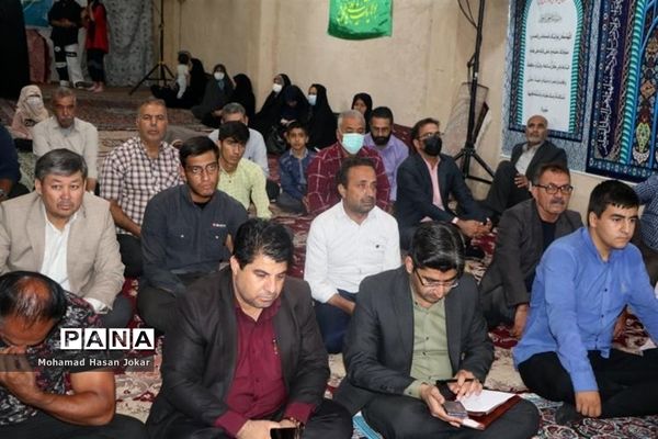 نشست مردمی مدیرکل آموزش و پرورش فارس با مردم شهرک سعدی شیراز