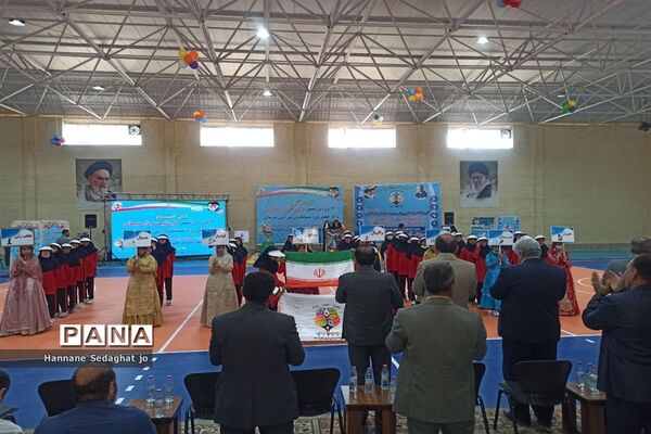 آیین افتتاحیه سالن ورزشی زنده‌یاد حسینعلی طباطبایی در هفته تربیت‌بدنی در شیراز