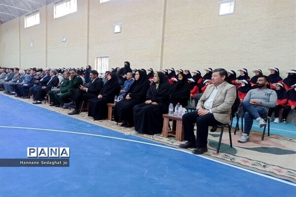 آیین افتتاحیه سالن ورزشی زنده‌یاد حسینعلی طباطبایی در هفته تربیت‌بدنی در شیراز