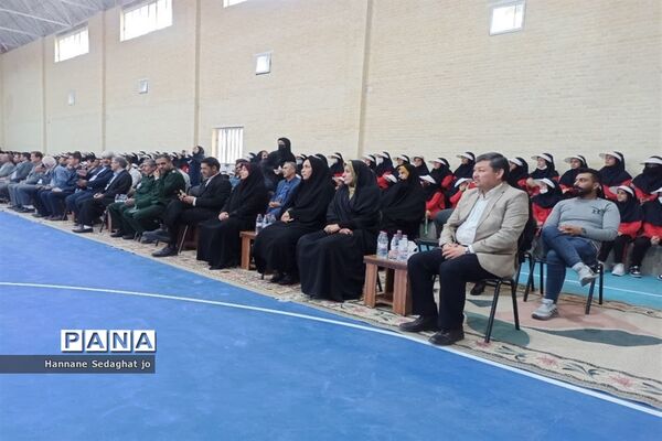 آیین افتتاحیه سالن ورزشی زنده‌یاد حسینعلی طباطبایی در هفته تربیت‌بدنی در شیراز