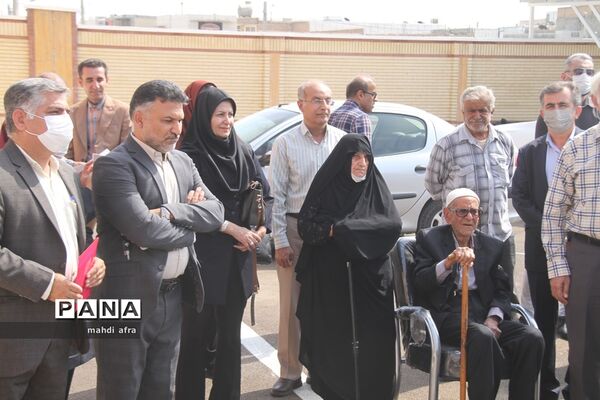 آیین افتتاح دبستان مشارکتی امین در شهرستان بهبهان