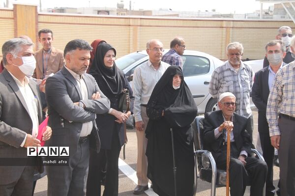 آیین افتتاح دبستان مشارکتی امین در شهرستان بهبهان