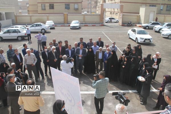 آیین افتتاح دبستان مشارکتی امین در شهرستان بهبهان