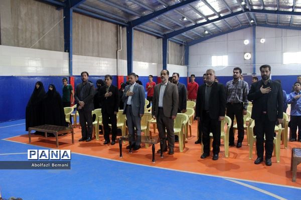 افتتاح سالن ورزشی مدرسه سیدالشهدا(ع) در قم