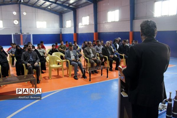 افتتاح سالن ورزشی مدرسه سیدالشهدا(ع) در قم