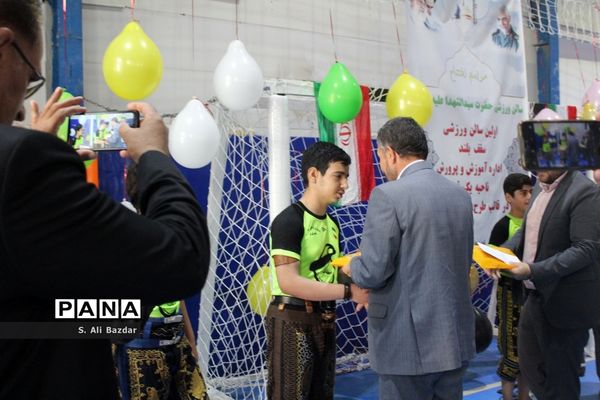 افتتاح سالن ورزشی مدرسه سیدالشهدا(ع) در قم