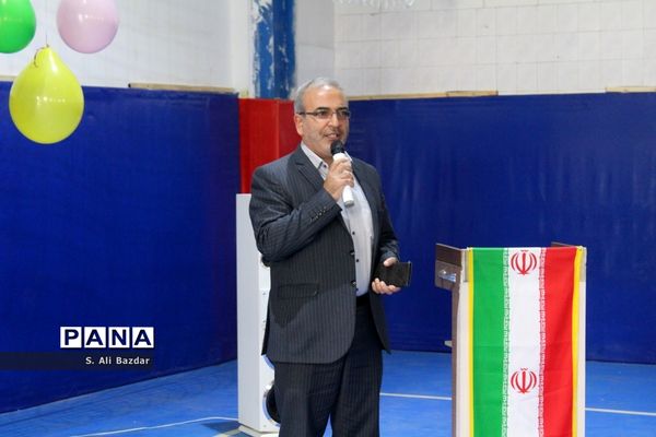 افتتاح سالن ورزشی مدرسه سیدالشهدا(ع) در قم